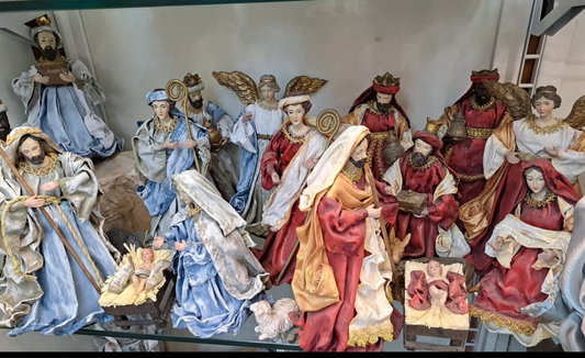 Presepio in stoffa